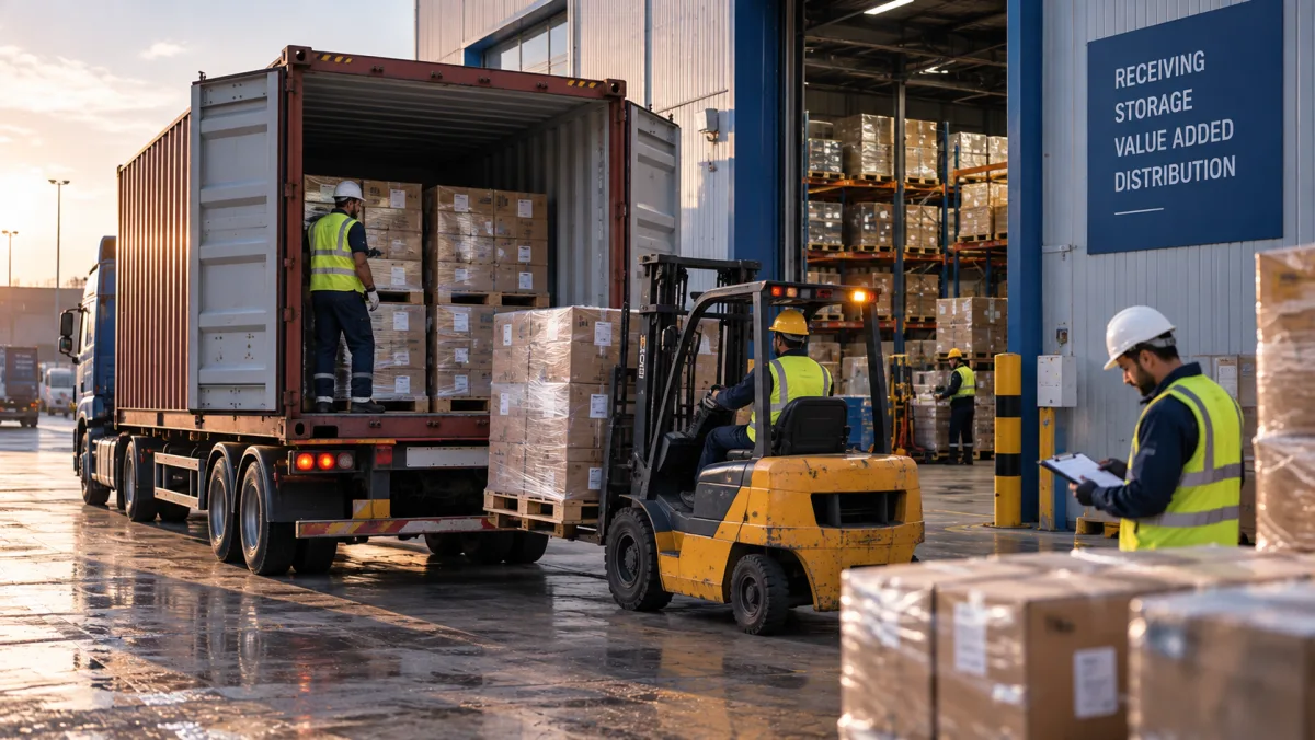 Entrepôt MIDTRANS – réception, stockage et distribution à valeur ajoutée